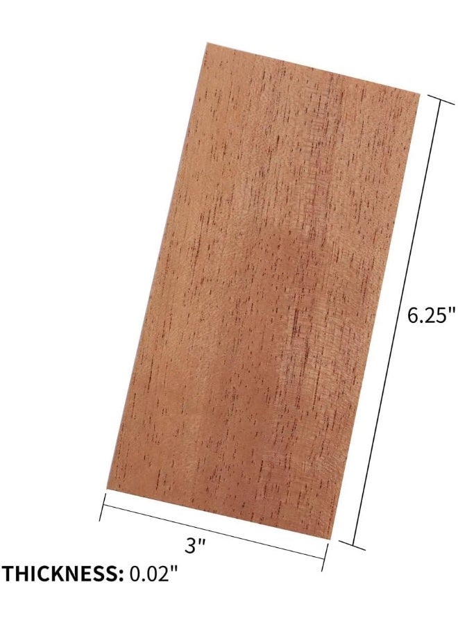 WOHO Spanish Cedar Sheets For Humidor, Spanish Cedar Wood Veneer Lumber Strip Chip For Dividing Or Lighting Up Cigars, Humidor Accessories For Tube Jar And Box (10 Count (Pack Of 1)) - Image 5